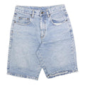 PEPE JEANS Womens Denim Blue Casual Shorts S W28 Classic Fit Cotton Blend