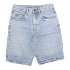 PEPE JEANS Womens Denim Blue Casual Shorts S W28 Classic Fit Cotton Blend