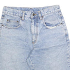 PEPE JEANS Womens Denim Blue Casual Shorts S W28 Classic Fit Cotton Blend