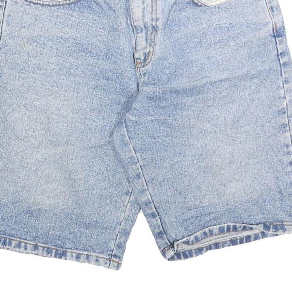 PEPE JEANS Womens Denim Blue Casual Shorts S W28 Classic Fit Cotton Blend