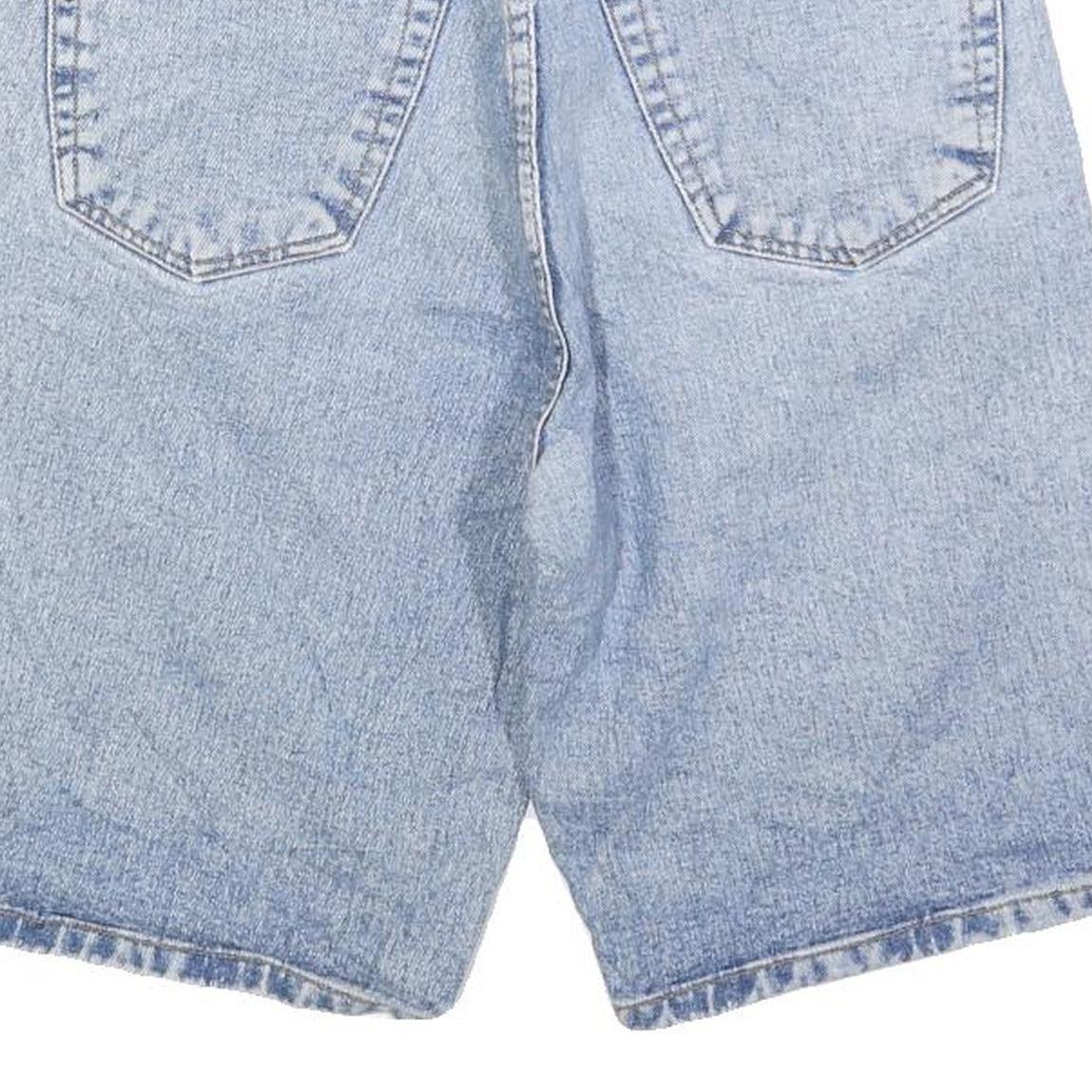 PEPE JEANS Womens Denim Blue Casual Shorts S W28 Classic Fit Cotton Blend