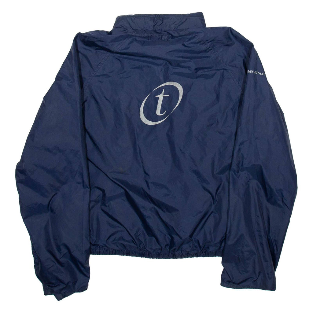TOMMY HILFIGER Mens Track Jacket Blue Nylon L