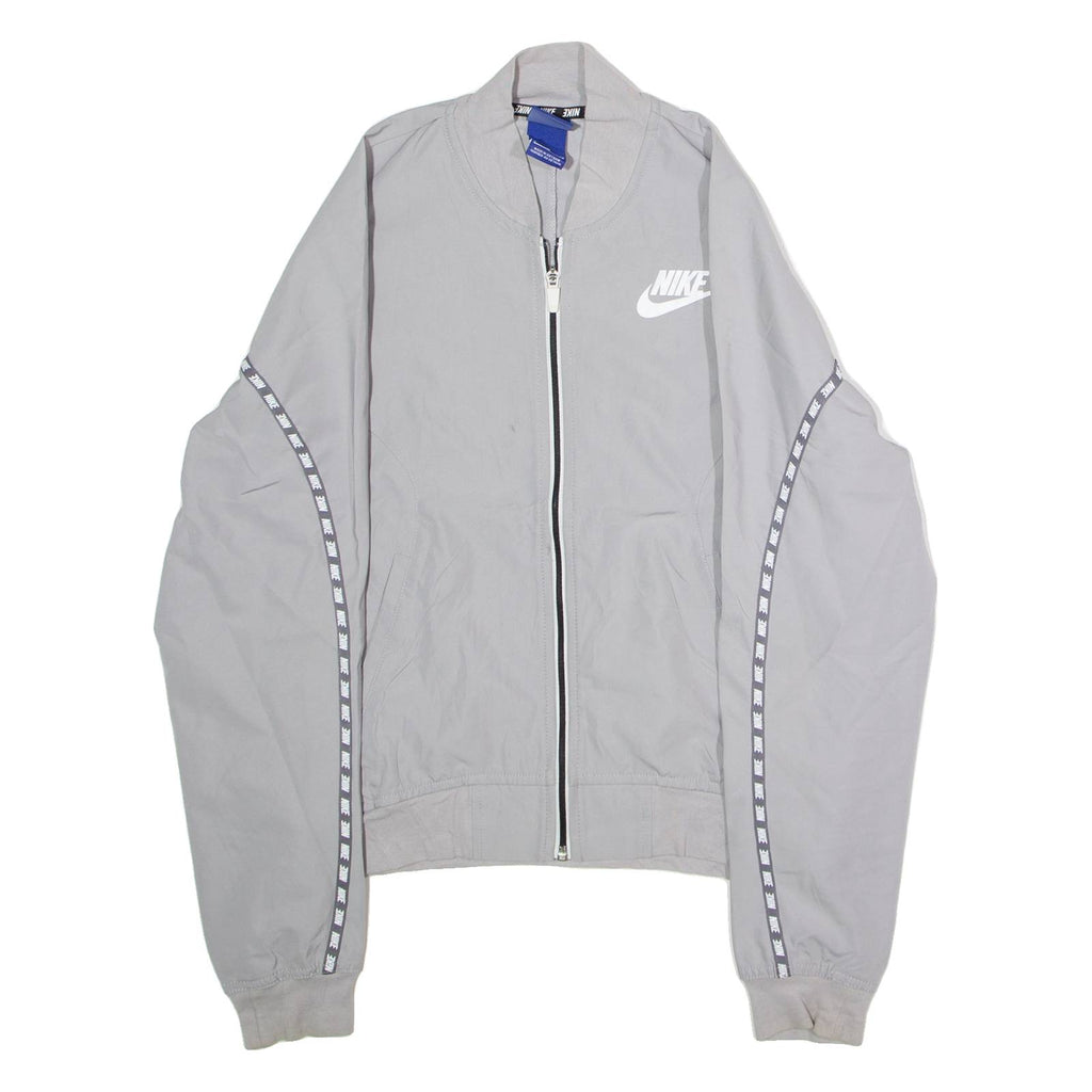 NIKE Mens Track Jacket Grey S