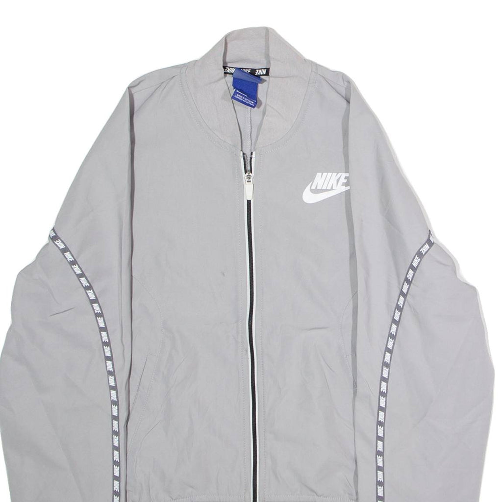 NIKE Mens Track Jacket Grey S
