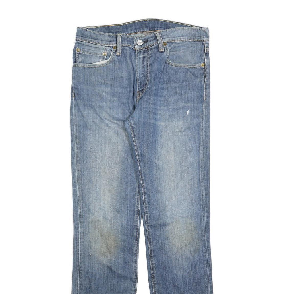 LEVI'S 511 Slim Mens Jeans Blue Slim Straight Denim Medium W33 L34 Casual