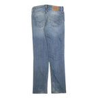 LEVI'S 511 Slim Mens Jeans Blue Slim Straight Denim Medium W33 L34 Casual