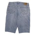 WRANGLER Mens Blue Denim Casual Shorts XL W32 Cotton Blend Relaxed Fit