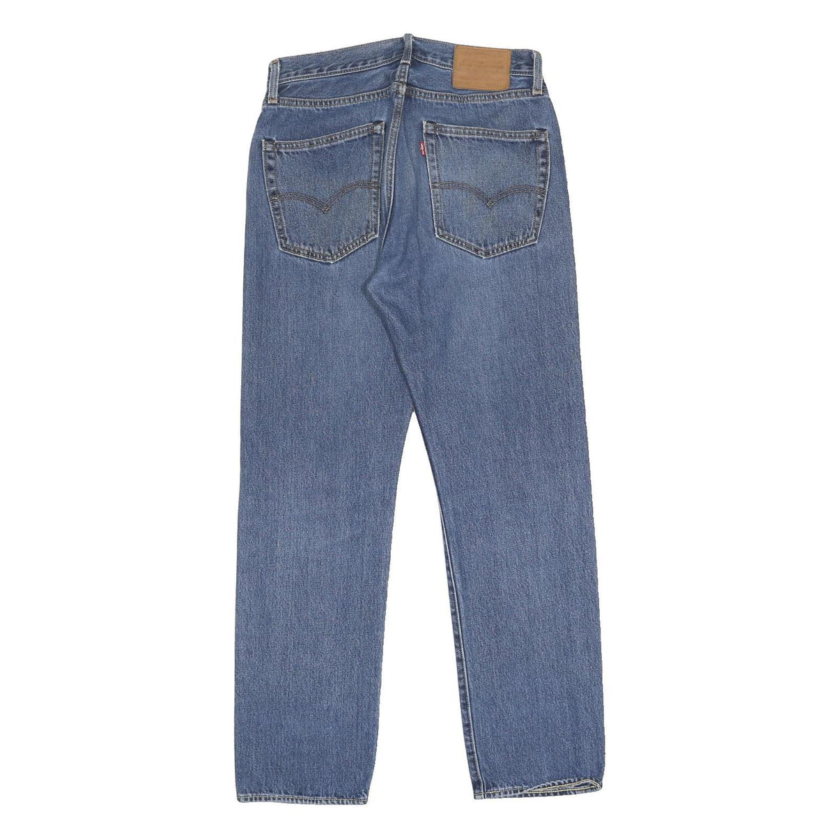 LEVI'S 551Z Big E Mens Jeans Blue Regular Straight Denim Medium W30 L32 Classic
