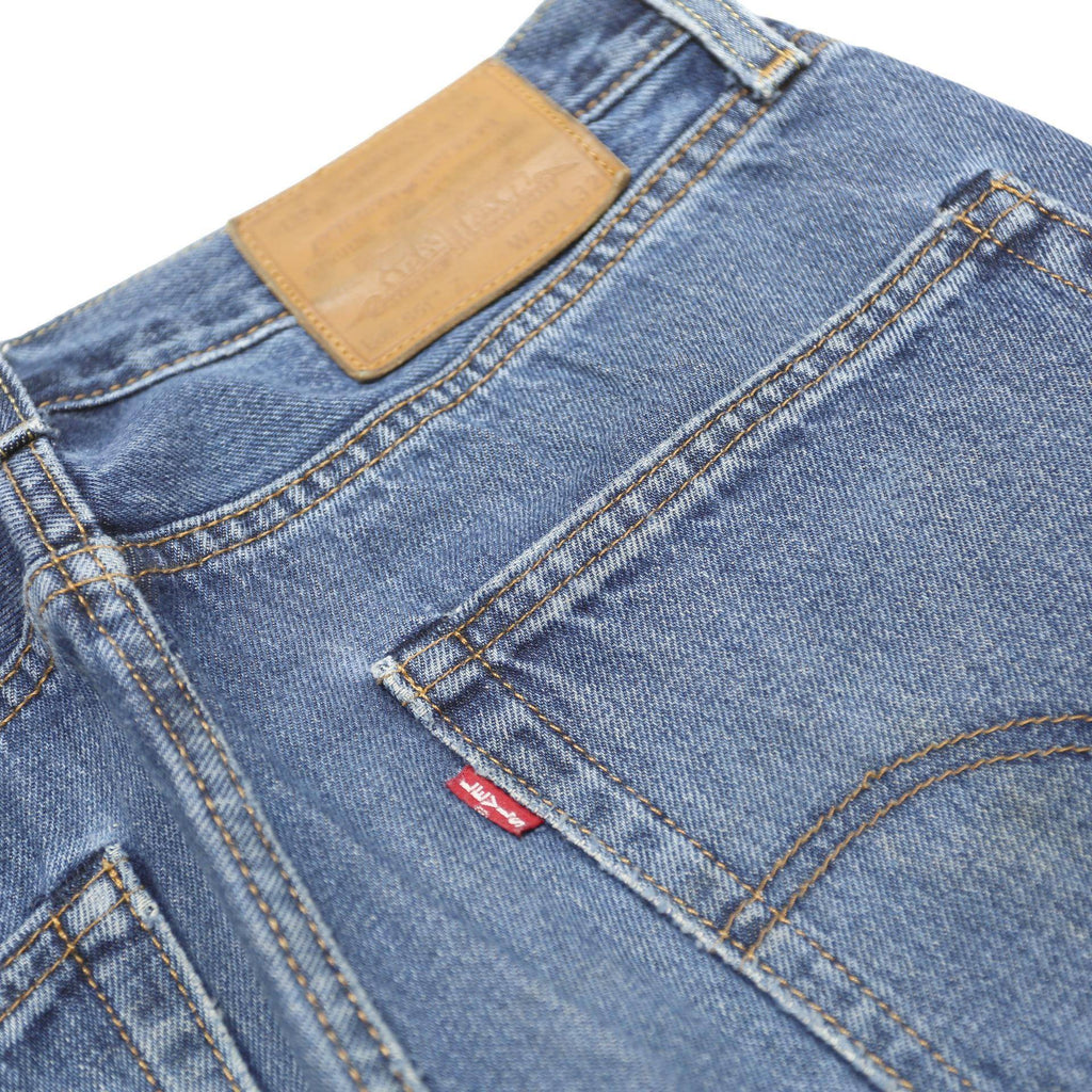 LEVI'S 551Z Big E Mens Jeans Blue Regular Straight Denim Medium W30 L32 Classic