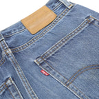 LEVI'S 551Z Big E Mens Jeans Blue Regular Straight Denim Medium W30 L32 Classic