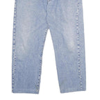 AVIREX Mens Jeans Blue Relaxed Straight Denim Light W36 L30 Classic Casual