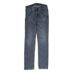 LEVI'S Mens Slim Blue Denim Jeans Cotton Blend Zip W28 L29 Stylish Casual Fit