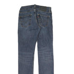 LEVI'S Mens Slim Blue Denim Jeans Cotton Blend Zip W28 L29 Stylish Casual Fit