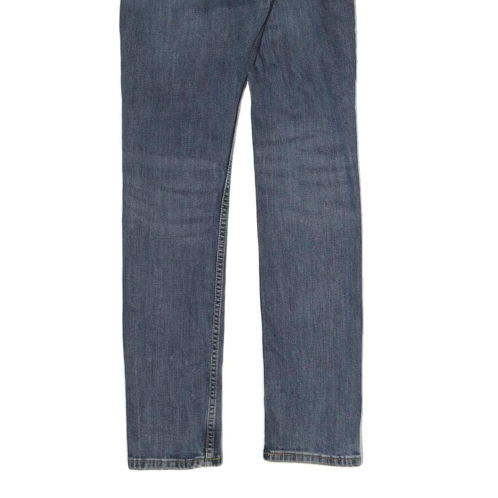 LEVI'S Mens Slim Blue Denim Jeans Cotton Blend Zip W28 L29 Stylish Casual Fit