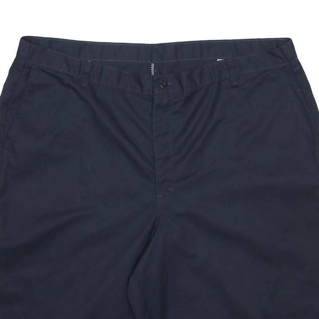 DICKIES Mens Navy Blue Casual Shorts 2XL W44 Workwear Cotton Blend