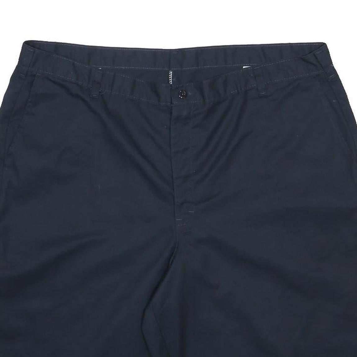DICKIES Mens Navy Blue Casual Shorts 2XL W44 Workwear Cotton Blend