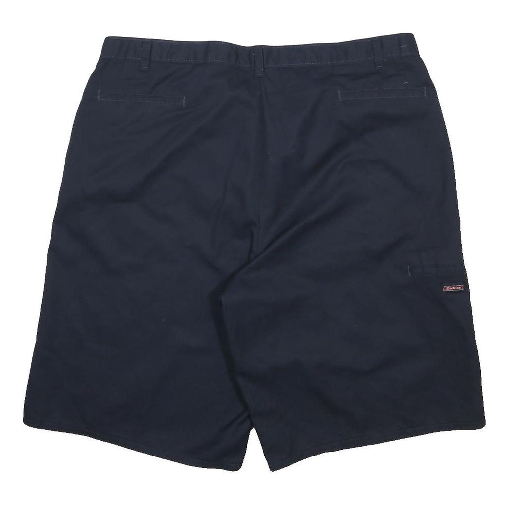 DICKIES Mens Navy Blue Casual Shorts 2XL W44 Workwear Cotton Blend