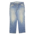 DICKIES Mens Relaxed Light Blue Denim Jeans W34 L30 Cotton Blend Zip Pocket