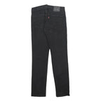LEVI'S 511 Slim Mens Black Slim Skinny Denim W30 L32 Zip Jeans Stylish