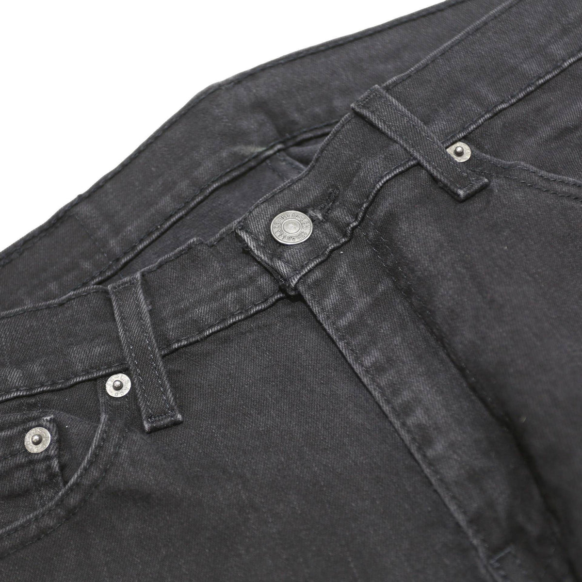 LEVI'S 511 Slim Mens Black Slim Skinny Denim W30 L32 Zip Jeans Stylish