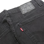 LEVI'S 511 Slim Mens Black Slim Skinny Denim W30 L32 Zip Jeans Stylish