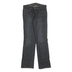 CALVIN KLEIN JEANS Womens Regular Fit Dark Blue Denim Jeans W28 L32 Stylish Zip