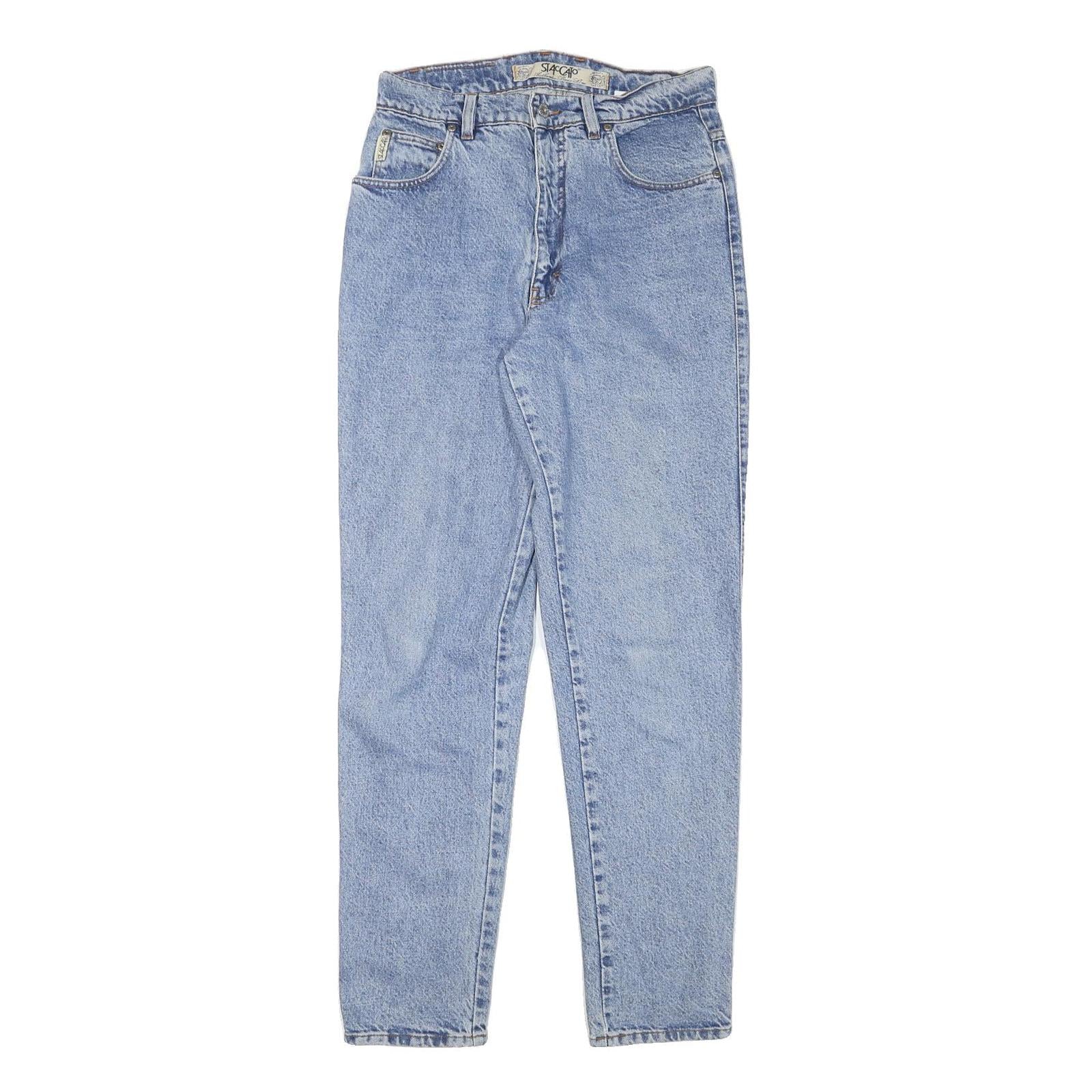 STACCATO Mens Slim Light Blue Denim Jeans W30 L31 Classic Fit Zip Closure