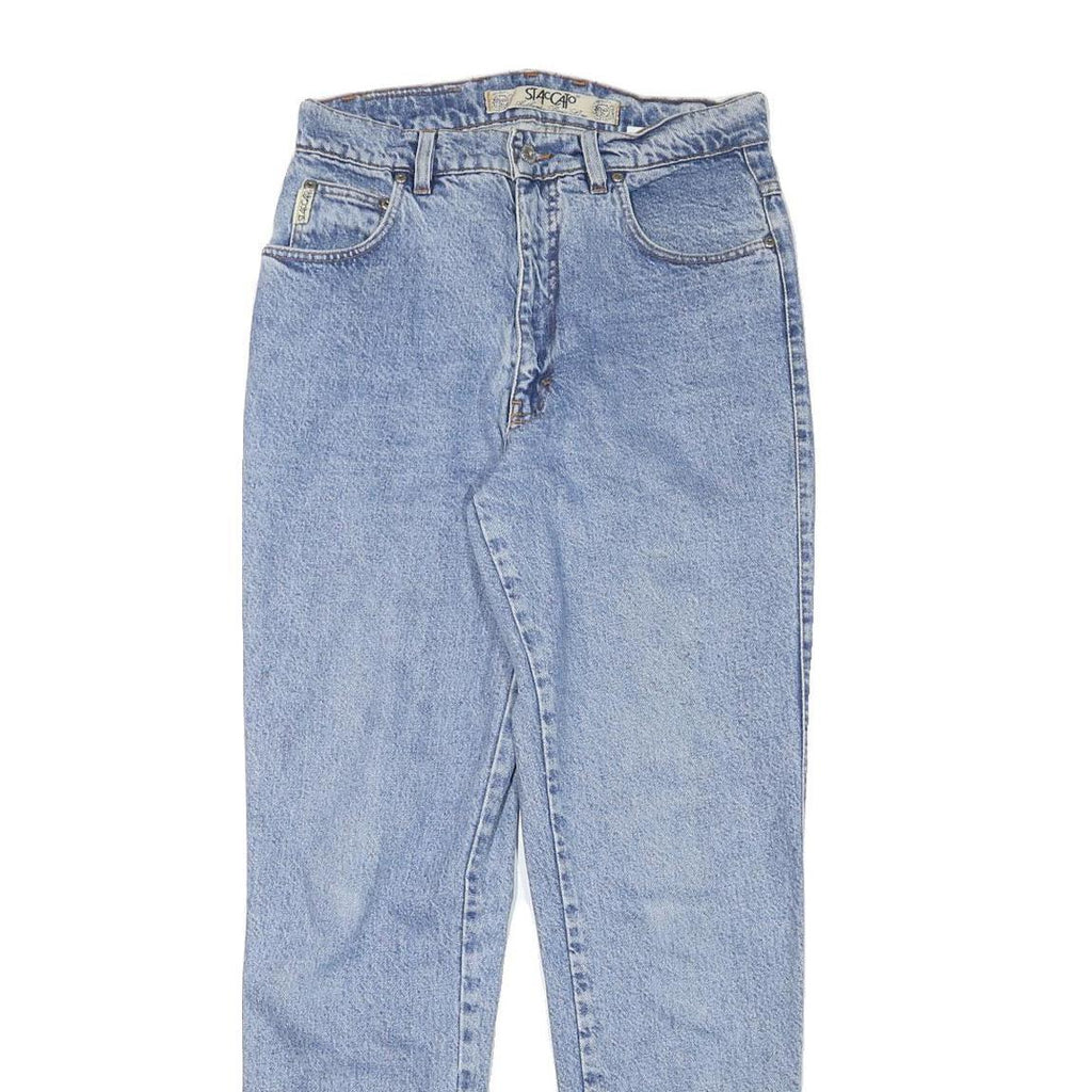 STACCATO Mens Slim Light Blue Denim Jeans W30 L31 Classic Fit Zip Closure