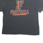 PAL ALTHLETIC Mens Grey Foothill Mustangs Graphic T-Shirt L Short Sleeve Crew