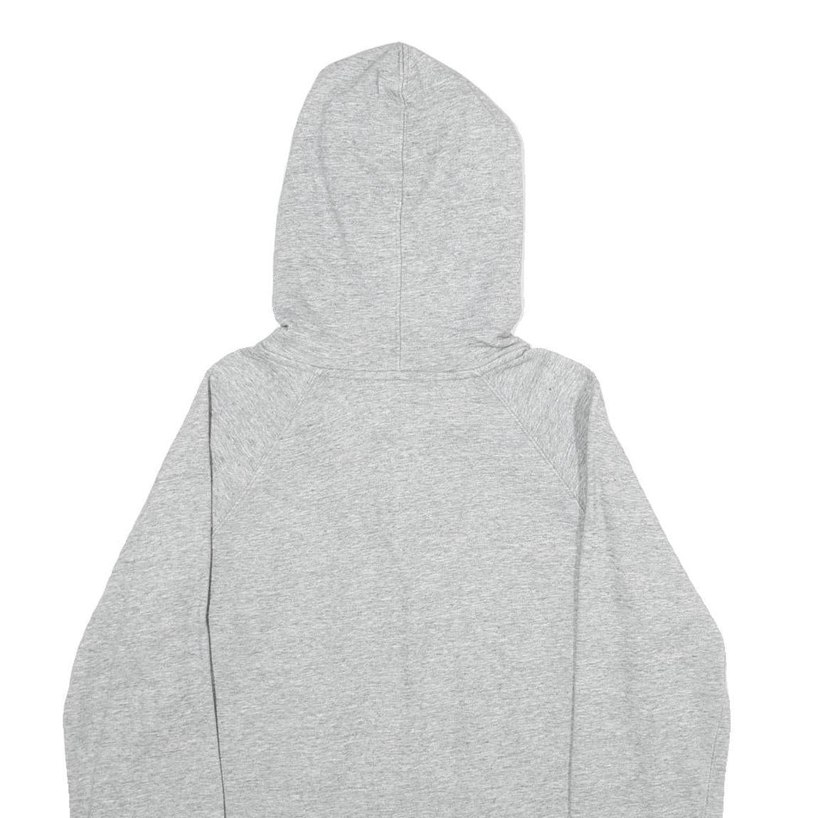 LEVI'S Mens Grey Hoodie S Cotton Pullover Casual Logo Print Drawstring