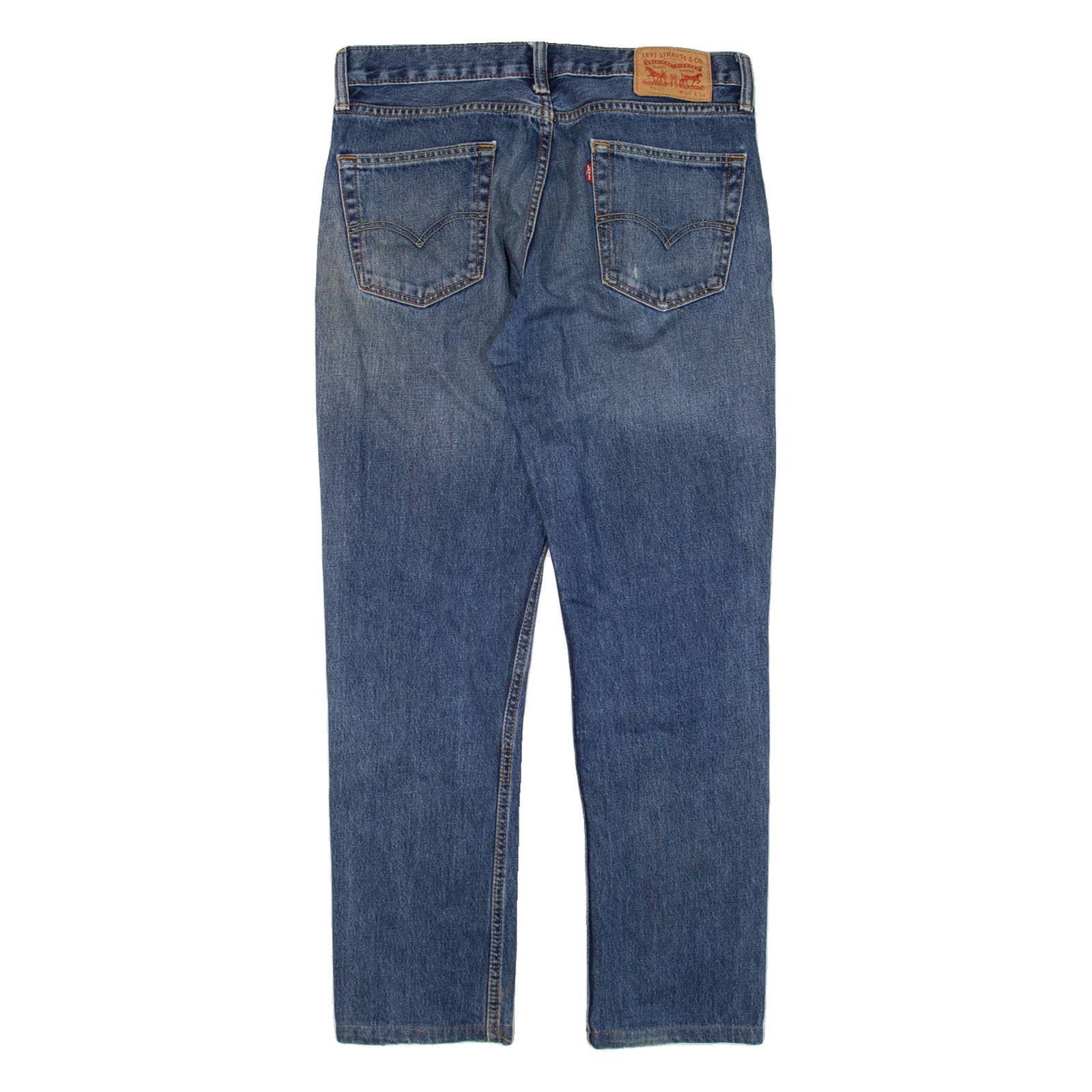 LEVI'S 511 Jeans Mens Blue Slim Straight W34 L34