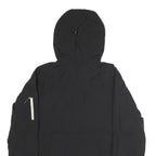 HELLY HANSEN Womens Black Outdoor Jacket S Cotton Blend Zip Hooded Plain