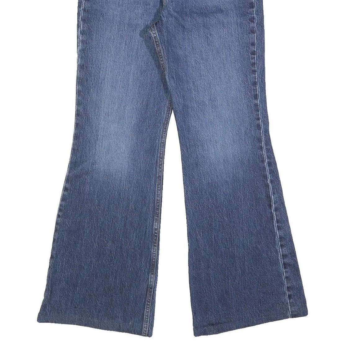 LEVI'S Big E Womens Jeans Blue Regular Flared Denim Medium W27 L29 Vintage Style