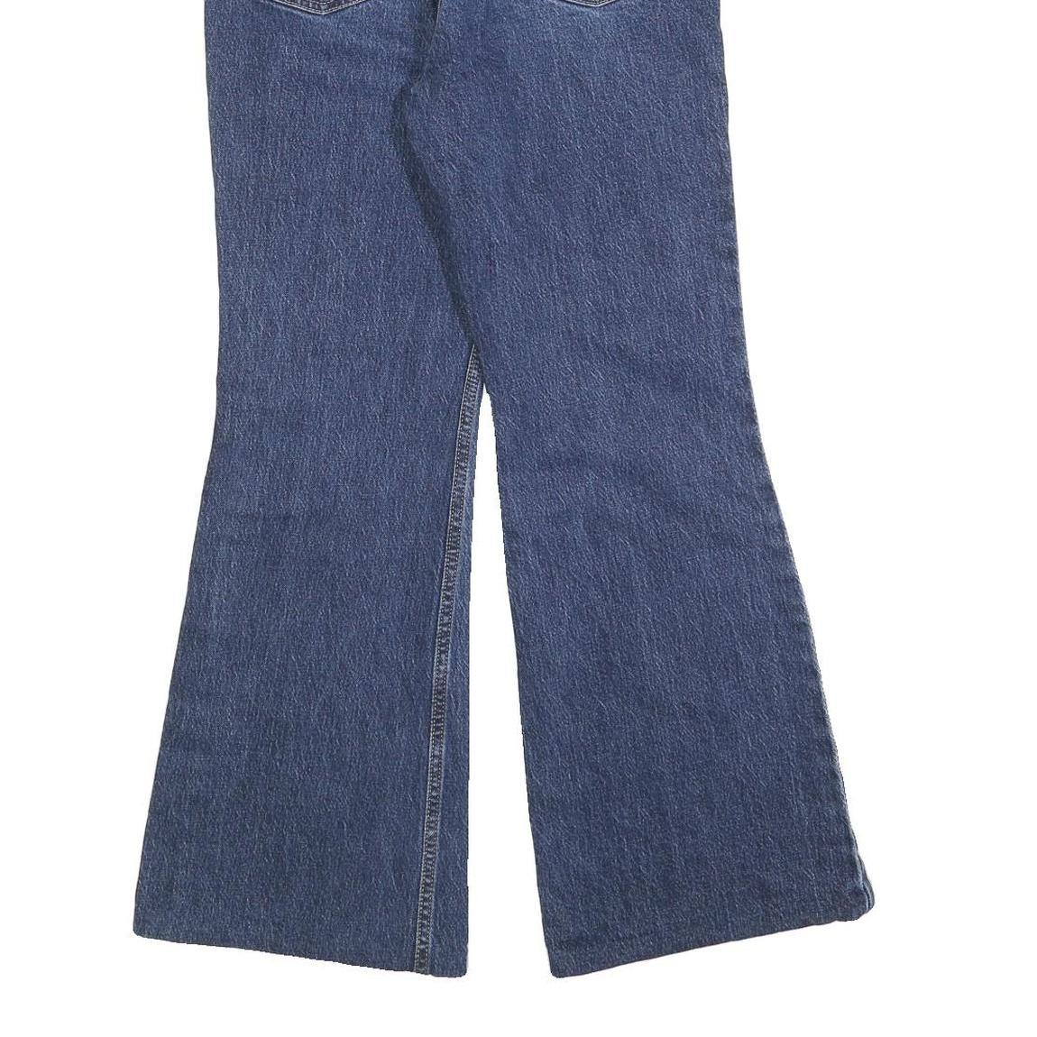 LEVI'S Big E Womens Jeans Blue Regular Flared Denim Medium W27 L29 Vintage Style