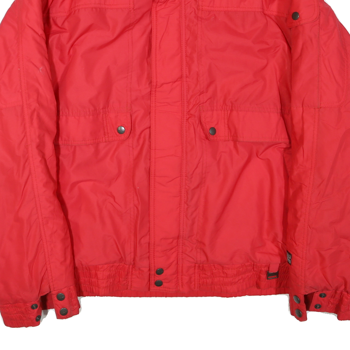 CORNICE Mens Red XL Zip Up Polyester Blend Outdoor Jacket Casual Wear