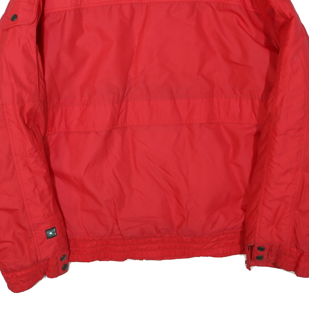 CORNICE Mens Red XL Zip Up Polyester Blend Outdoor Jacket Casual Wear
