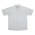 KAPPA Mens White Short Sleeve Plain 2XL Cotton Polo Shirt Casual Summer Top