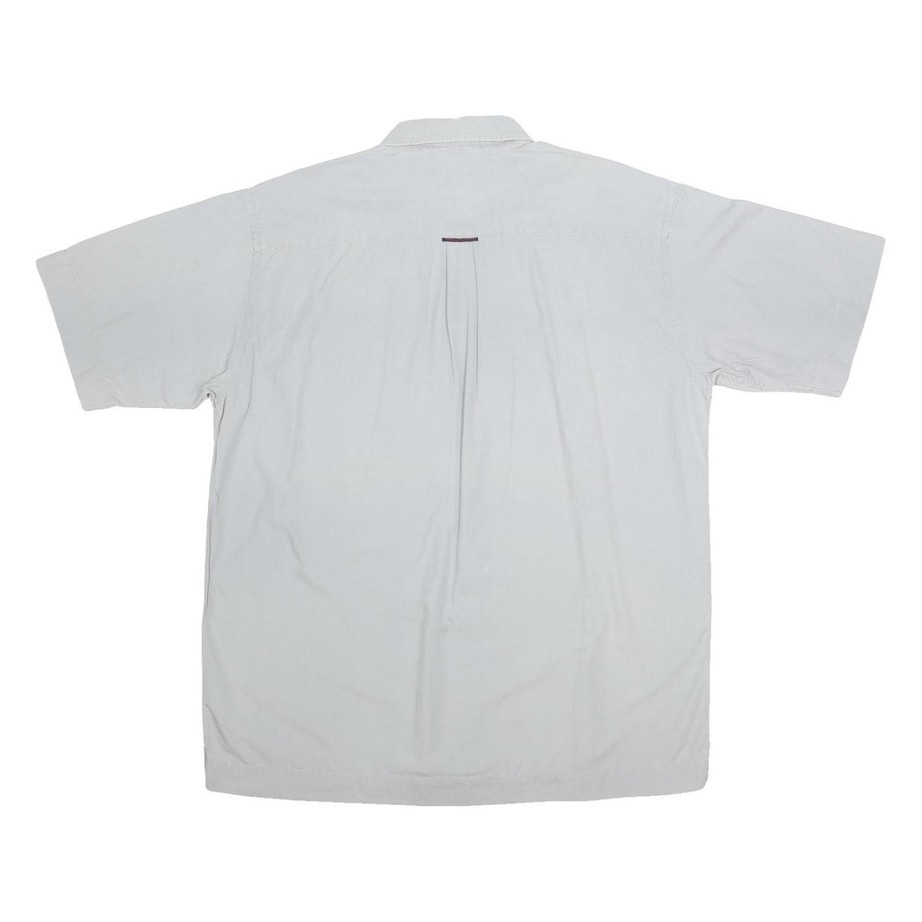 KAPPA Mens White Short Sleeve Plain 2XL Cotton Polo Shirt Casual Summer Top