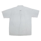KAPPA Mens White Short Sleeve Plain 2XL Cotton Polo Shirt Casual Summer Top