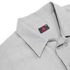 KAPPA Mens White Short Sleeve Plain 2XL Cotton Polo Shirt Casual Summer Top