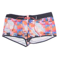 BENCH Womens Sports Shorts Pink Crazy Pattern M W36
