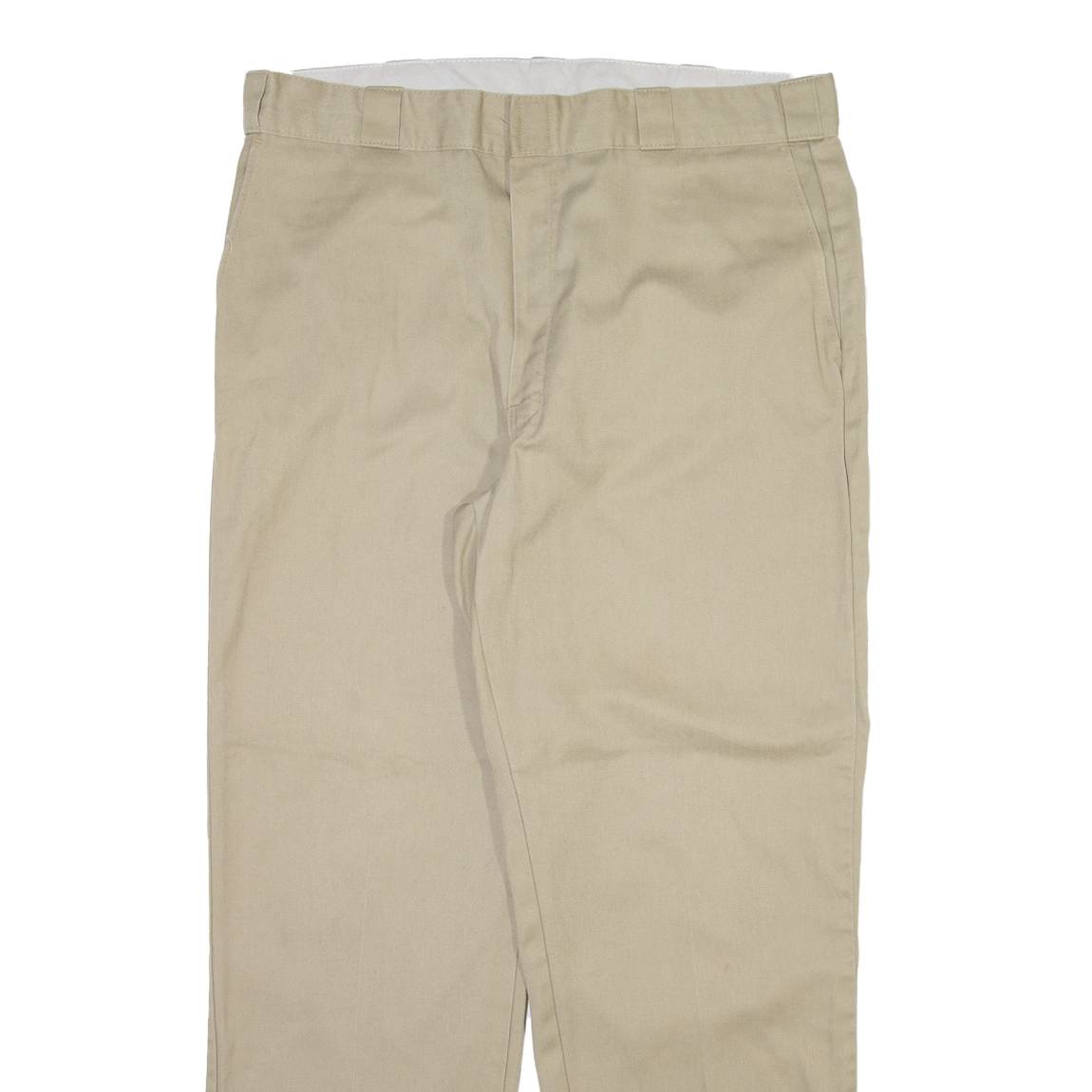 DICKIES Mens Trousers Beige Regular Straight W38 L32
