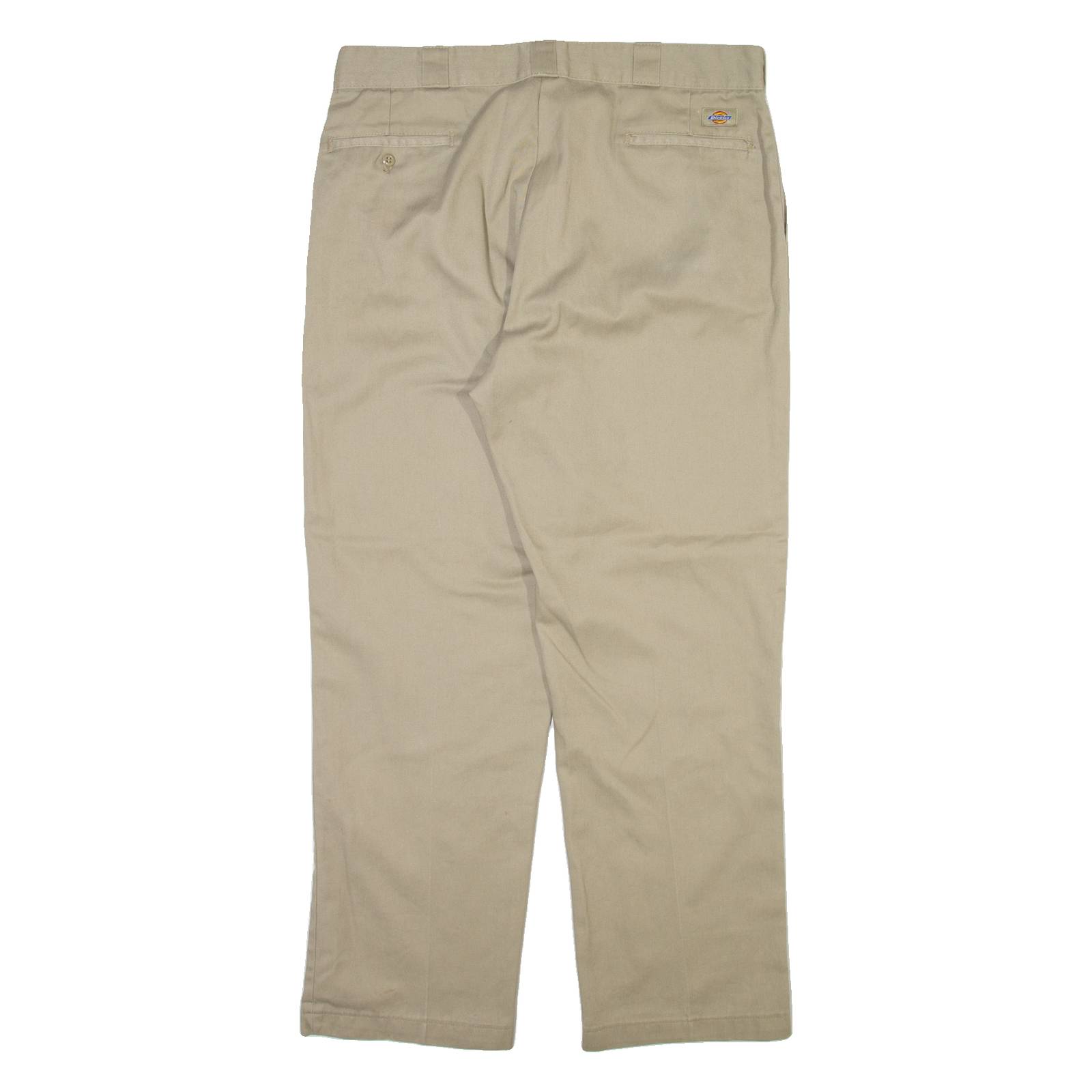 DICKIES Mens Trousers Beige Regular Straight W38 L32