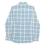 TOMMY HILFIGER Womens Shirt Grey Check Long Sleeve UK 8