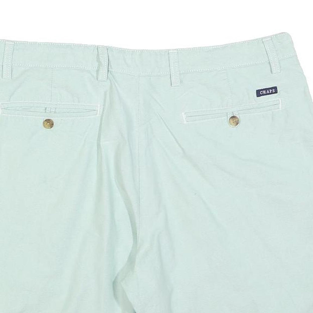 CHAPS Mens Shorts Light Green Casual Plain L W36 Summer Wear