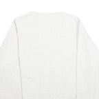 CHAMPION Mens Grey Fountain Valley Crew Neck L Cotton Blend Pullover Sweatshirt