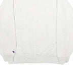 CHAMPION Mens Grey Fountain Valley Crew Neck L Cotton Blend Pullover Sweatshirt