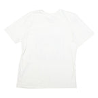 ADIDAS Mens White Indiana Soccer Camp Graphic T-Shirt M Short Sleeve Crew Neck