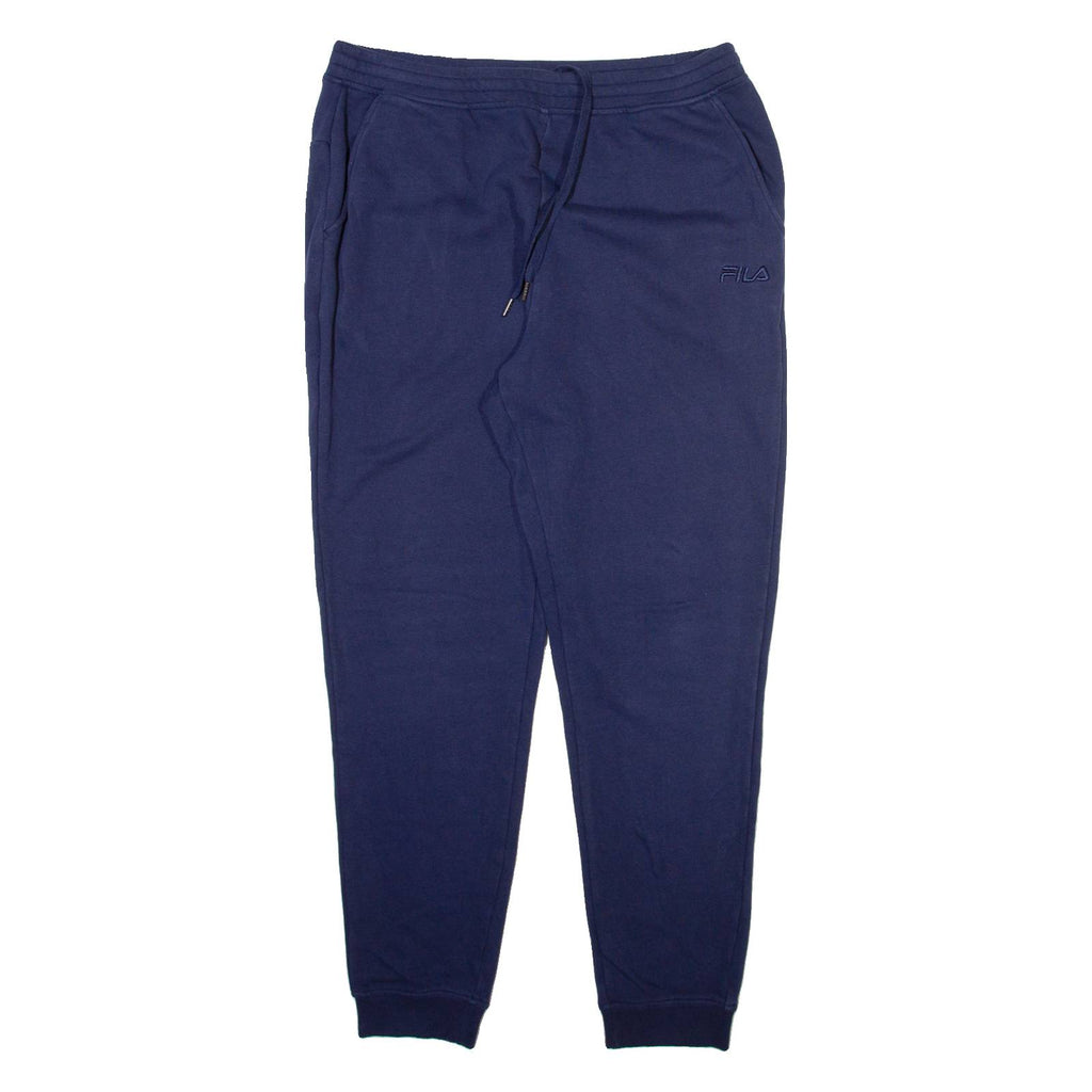 FILA Mens Joggers Blue Tapered L W26 L29