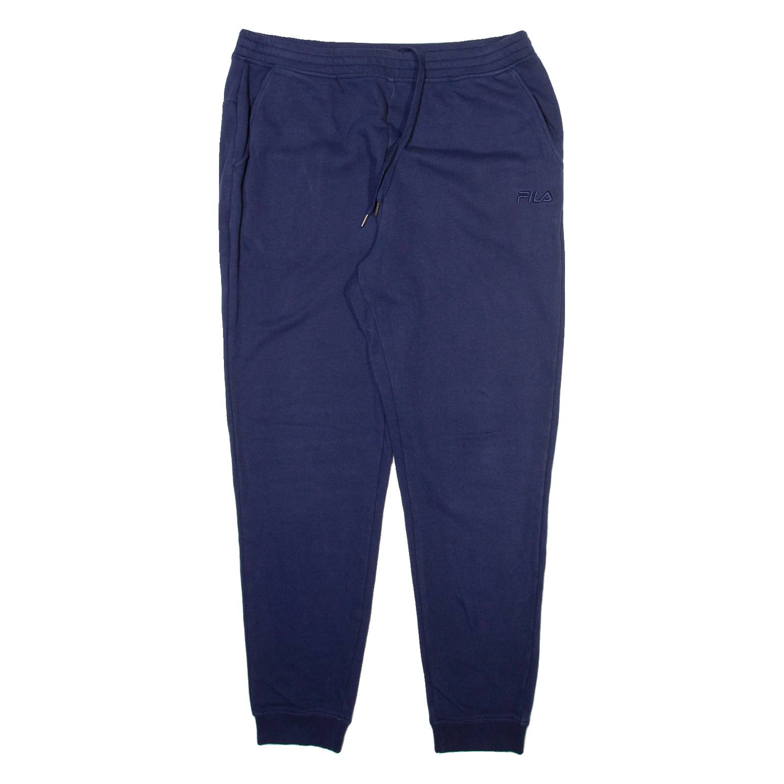 FILA Mens Joggers Blue Tapered L W26 L29